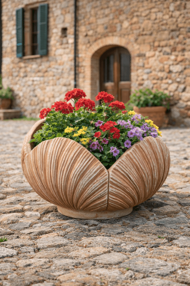 Pot en terre cuite d’Impruneta – artisanat toscan d’exception